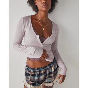 Free People Intimately FP Keep It Basic Top in Pirouette  NEW